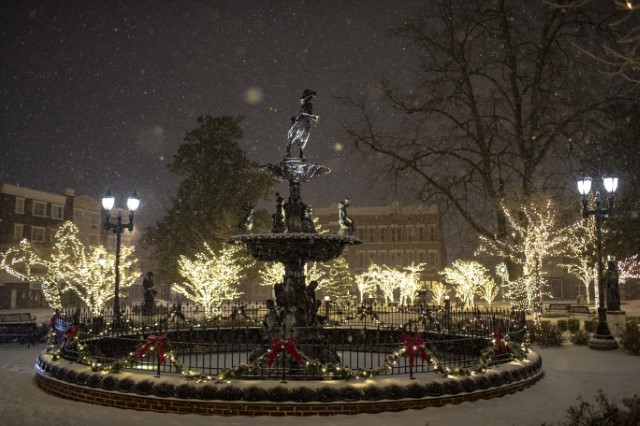 Image of Bowling Green in the Snow by Austin Anthony from Bowling Green